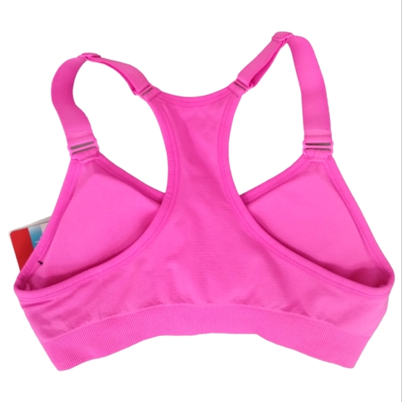 Puma Drycell Racerback Sports Bra Pink Small - Picture 2 of 3
